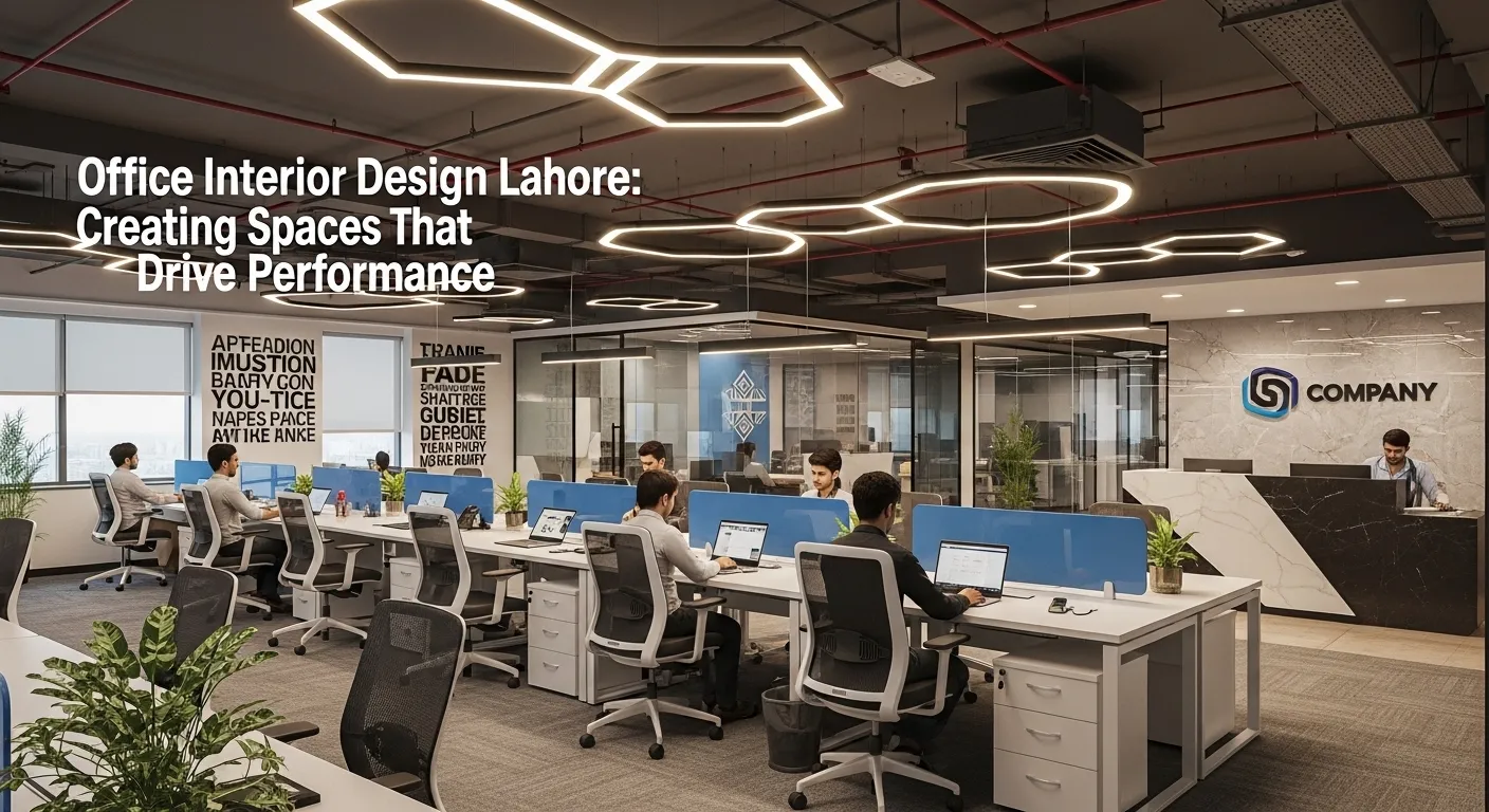 Office Interior Design Lahore: Creating Spaces That Drive Performance