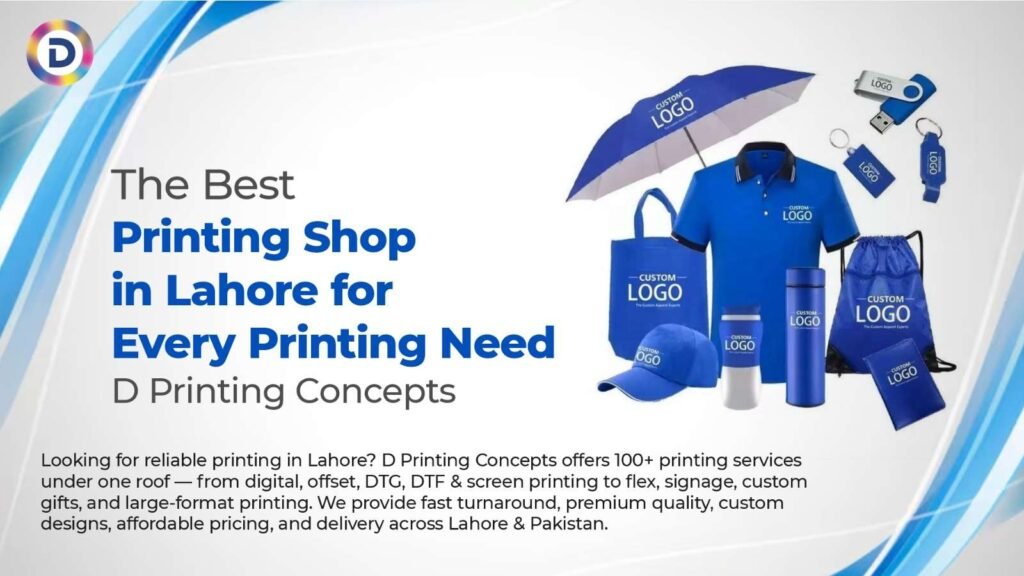 The Best Printing Shop in Lahore for Every Printing Need — D Printing Concepts