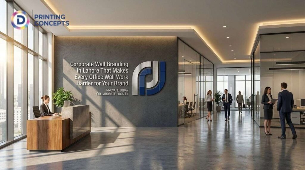 Corporate Wall Branding in Lahore That Makes Every Office Wall Work Harder for Your Brand