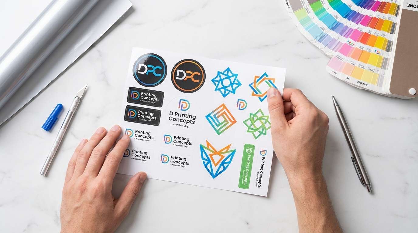 Custom Vinyl Stickers Printing in Lahore