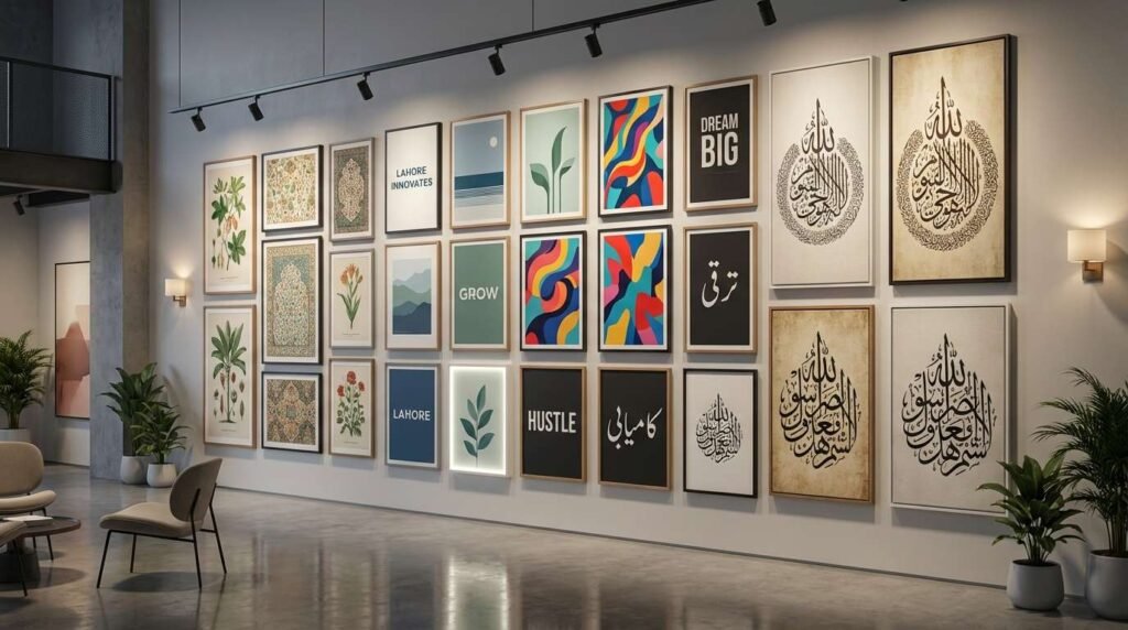 Custom Wall Posters for Businesses in Lahore