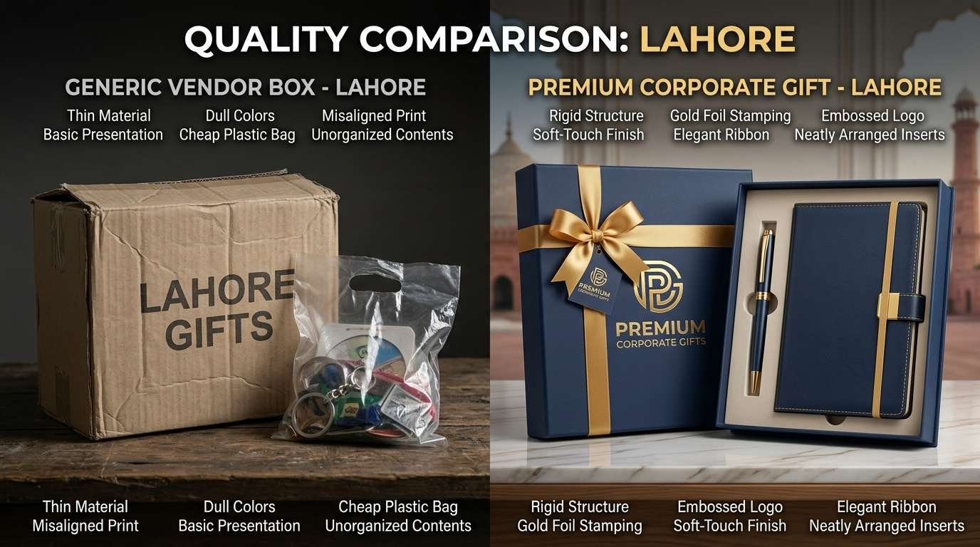 Gift Box Printing in Lahore vs. Generic Vendors: A Clear Comparison