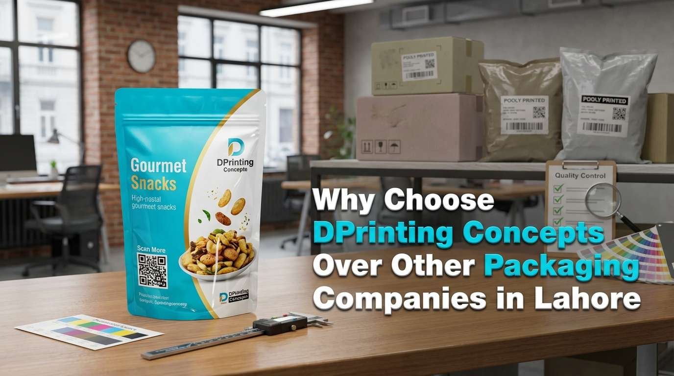 Why Choose DPrinting Concepts Over Other Packaging Companies in Lahore