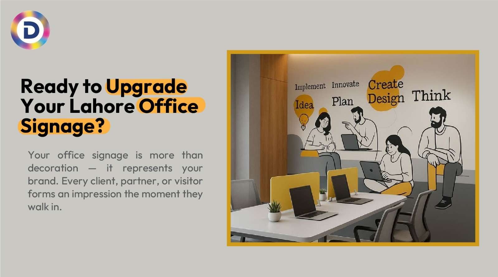 Ready to Upgrade Your Lahore Office Signage?