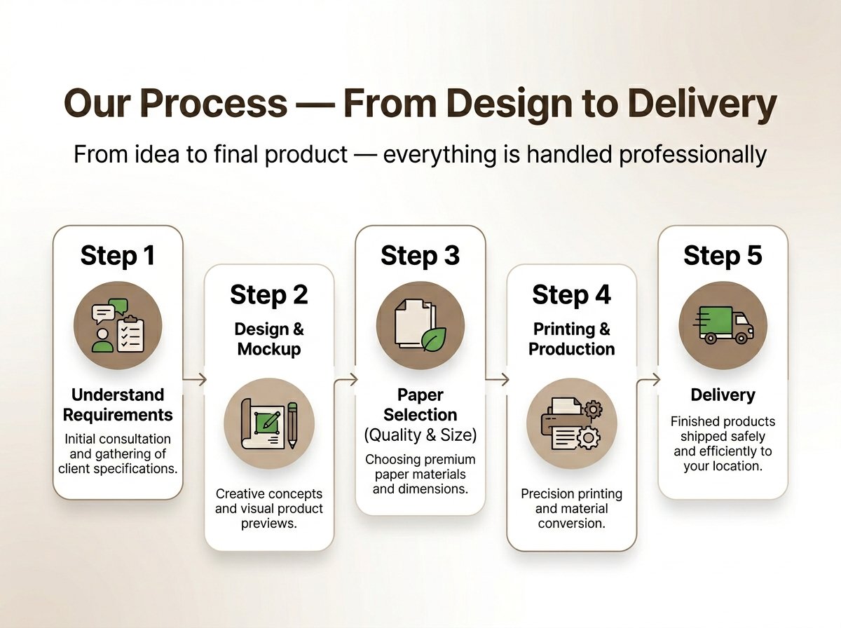 custom paper bags Lahore