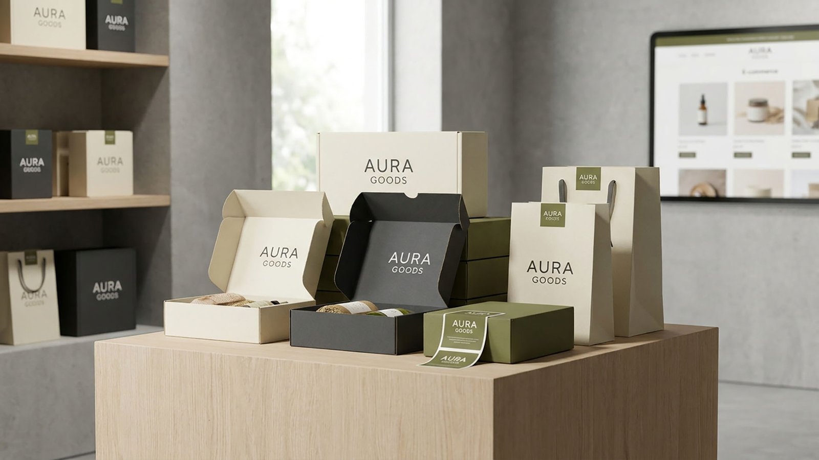 packaging and box printing in Lahore with custom branded boxes and paper bags